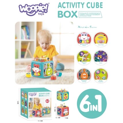 WOOPIE BABY Interaktyvus sensorinis edukacinis Montessori kubas, rūšiuoklis 6in1 5 WOOPIE BABY Interaktyvus sensorinis edukacinis Montessori kubas, rūšiuoklis 6in1 5