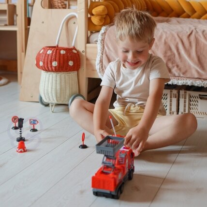 WOOPIE Nuotoliniu būdu valdomas gaisrinis automobilis su keltuvu 5