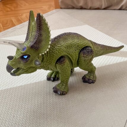 WOOPIE Nuotoliniu būdu valdomas dinozauras RC robotas Triceratopsas 6