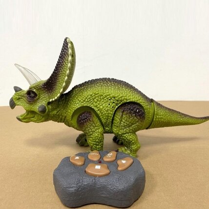 WOOPIE Nuotoliniu būdu valdomas dinozauras RC robotas Triceratopsas 11