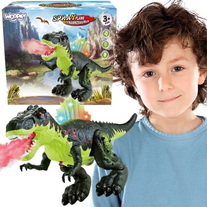WOOPIE Vaikštantis dinozauras Tyrannosaurus Rex šviesos ir garso efektai