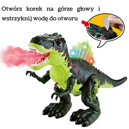 WOOPIE Vaikštantis dinozauras Tyrannosaurus Rex šviesos ir garso efektai 1 WOOPIE Vaikštantis dinozauras Tyrannosaurus Rex šviesos ir garso efektai 1
