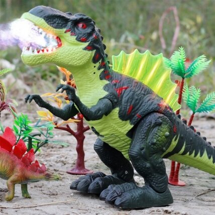 WOOPIE Vaikštantis dinozauras Tyrannosaurus Rex šviesos ir garso efektai 2 WOOPIE Vaikštantis dinozauras Tyrannosaurus Rex šviesos ir garso efektai 2