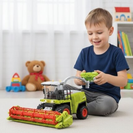 WOOPIE Nuotoliniu būdu valdomas kombainas, rinkinys, šviesiai žalias 6 WOOPIE Nuotoliniu būdu valdomas kombainas, rinkinys, šviesiai žalias 6