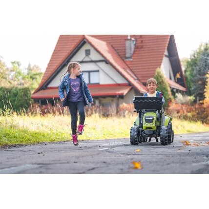 FALK pedaluojamas CLAAS traktorius su priekaba, kaušu ir buldozeriu nuo 3 metų 2 FALK pedaluojamas CLAAS traktorius su priekaba, kaušu ir buldozeriu nuo 3 metų 2