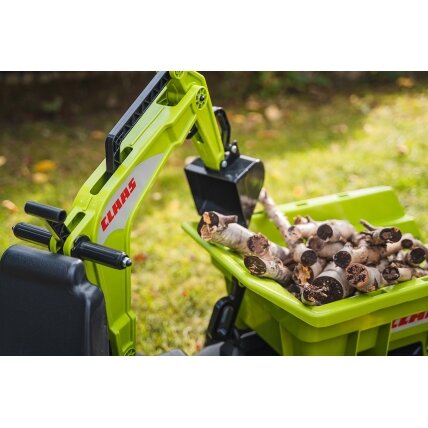 FALK pedaluojamas CLAAS traktorius su priekaba, kaušu ir buldozeriu nuo 3 metų 8 FALK pedaluojamas CLAAS traktorius su priekaba, kaušu ir buldozeriu nuo 3 metų 8