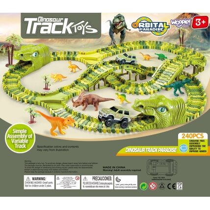 WOOPIE Automobilių trasa XXL Dinozaurai 240 el. 9 WOOPIE Automobilių trasa XXL Dinozaurai 240 el. 9