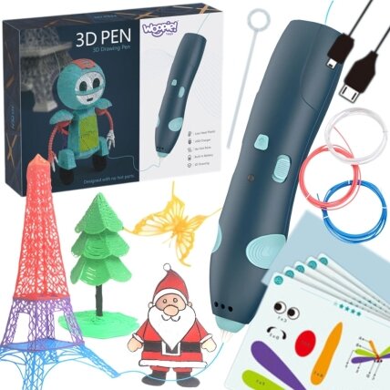 WOOPIE 3D spausdintuvas-rašiklis Pen saugūs užpildai USB WOOPIE 3D spausdintuvas-rašiklis Pen saugūs užpildai USB