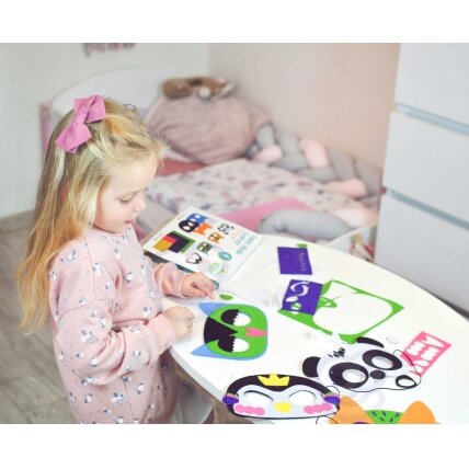 WOOPIE ART&FUN Kūrybinis rinkinys Veltinės kaukės Pasidaryk pats 4 vnt. 4 WOOPIE ART&FUN Kūrybinis rinkinys Veltinės kaukės Pasidaryk pats 4 vnt. 4