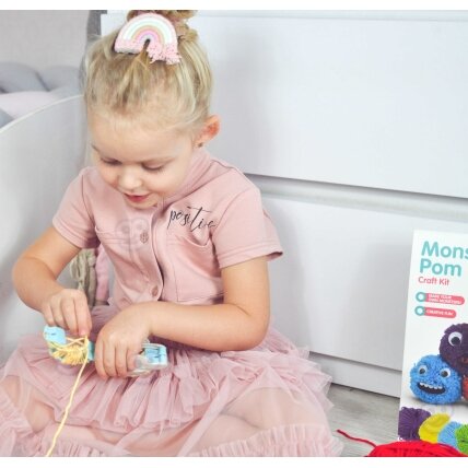 WOOPIE ART&FUN Kūrybinis rinkinys Pasigamink Monstriuką Monster Pom 9 WOOPIE ART&FUN Kūrybinis rinkinys Pasigamink Monstriuką Monster Pom 9