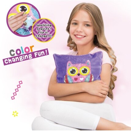 WOOPIE ART&FUN Kūrybinis rinkinys Dekoruojama pelėdos pagalvėlė 1