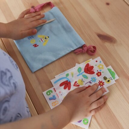 WOOPIE ART&FUN Kūrybinis rinkinys Pasigamink rankinę Maišelio dekoravimas Vaiko vardas DIY 2 WOOPIE ART&FUN Kūrybinis rinkinys Pasigamink rankinę Maišelio dekoravimas Vaiko vardas DIY 2