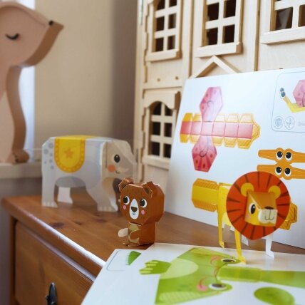 WOOPIE ART&FUN Kūrybinis rinkinys 3D origami „Pasidaryk pats“ 10 gyvūnėlių 6 WOOPIE ART&FUN Kūrybinis rinkinys 3D origami „Pasidaryk pats“ 10 gyvūnėlių 6