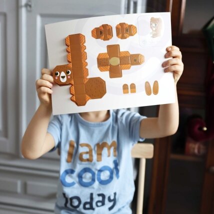 WOOPIE ART&FUN Kūrybinis rinkinys 3D origami „Pasidaryk pats“ 10 gyvūnėlių 19 WOOPIE ART&FUN Kūrybinis rinkinys 3D origami „Pasidaryk pats“ 10 gyvūnėlių 19