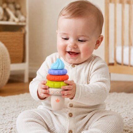 WOOPIE BABY Muzikinis edukacinis ledas Sensorinė dėlionė 5 el. Garsas Šviesos 3 WOOPIE BABY Muzikinis edukacinis ledas Sensorinė dėlionė 5 el. Garsas Šviesos 3