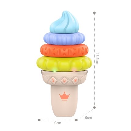 WOOPIE BABY Muzikinis edukacinis ledas Sensorinė dėlionė 5 el. Garsas Šviesos 4 WOOPIE BABY Muzikinis edukacinis ledas Sensorinė dėlionė 5 el. Garsas Šviesos 4
