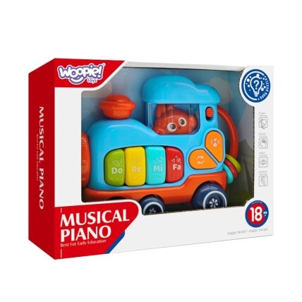 WOOPIE BABY Interaktyvus muzikinis pianinas lokomotyvas 4 WOOPIE BABY Interaktyvus muzikinis pianinas lokomotyvas 4