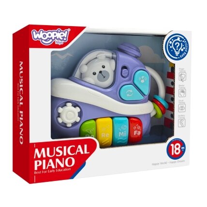 WOOPIE BABY Interaktyvus muzikinis pianinas Laivas 5 WOOPIE BABY Interaktyvus muzikinis pianinas Laivas 5