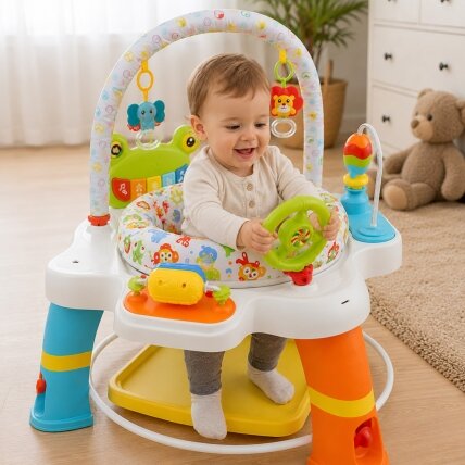 WOOPIE BABY Interaktyvus sukamas sėdynės centras – veiklos centras 12m+ 1