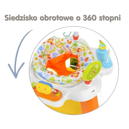 WOOPIE BABY Interaktyvus sukamas sėdynės centras – veiklos centras 12m+ 4 WOOPIE BABY Interaktyvus sukamas sėdynės centras – veiklos centras 12m+ 4