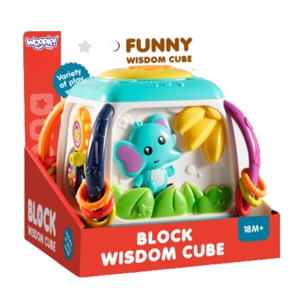 WOOPIE BABY Interaktyvus daugiafunkcis edukacinis kubas 18m+ 6 WOOPIE BABY Interaktyvus daugiafunkcis edukacinis kubas 18m+ 6