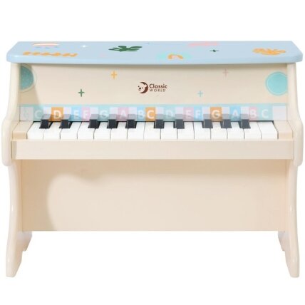 CLASSIC WORLD Muzikinis pianinas vaikams Mokymasis groti + knygelė 2