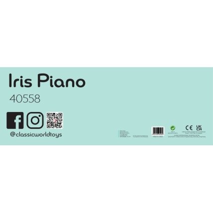 CLASSIC WORLD Muzikinis pianinas vaikams Mokymasis groti + knygelė 8 CLASSIC WORLD Muzikinis pianinas vaikams Mokymasis groti + knygelė 8