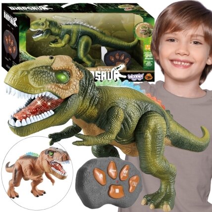 WOOPIE Nuotoliniu būdu valdomas RC dinozauras Tyrannosaurus Rex WOOPIE Nuotoliniu būdu valdomas RC dinozauras Tyrannosaurus Rex