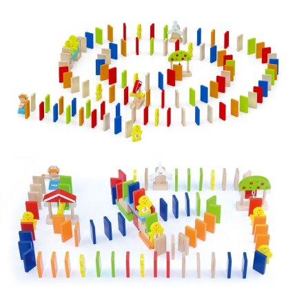 VIGA Medinis domino takelis 122 el. 2 VIGA Medinis domino takelis 122 el. 2