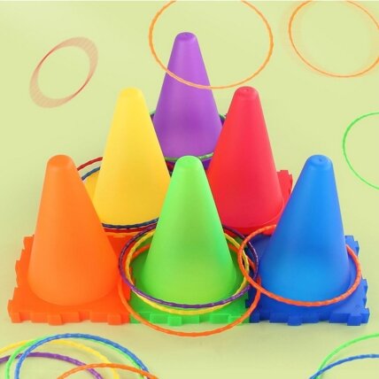 WOOPIE Sodo žaidimų rinkinys 3in1 Taikinių mėtymas kūgeliai žiedai maišeliai 30 el. 9 WOOPIE Sodo žaidimų rinkinys 3in1 Taikinių mėtymas kūgeliai žiedai maišeliai 30 el. 9