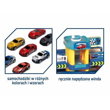 WOOPIE Daugiaaukštis garažas – parkingas su liftu ir automobiliais 2