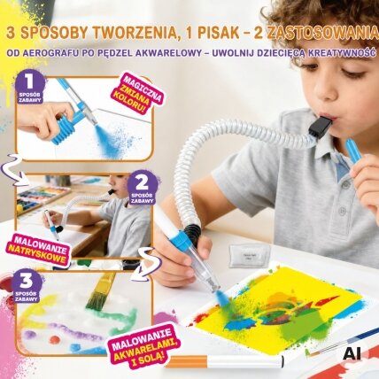 WOOPIE Kūrybinis rinkinys piešimui ir kūrimui 3in1 42 el. 2 WOOPIE Kūrybinis rinkinys piešimui ir kūrimui 3in1 42 el. 2