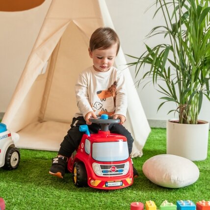 FALK Ežiukas ugniagesių automobilis su signalu nuo 1 metų 3