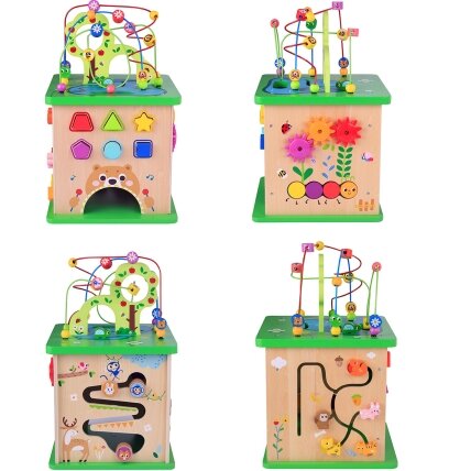 TOOKY TOY Edukacinė kaladė-rūšiuoklis Labirintas Veriama dėlionė Gyvūnėliai 3 TOOKY TOY Edukacinė kaladė-rūšiuoklis Labirintas Veriama dėlionė Gyvūnėliai 3