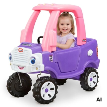 Little Tikes Cozy Truck Ježukas visureigis rožinė-violetinė vaikams Cozy Truck Little Tikes Cozy Truck Ježukas visureigis rožinė-violetinė vaikams Cozy Truck
