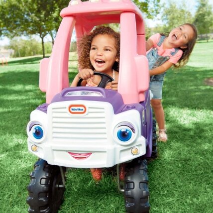 Little Tikes Cozy Truck Ježukas visureigis rožinė-violetinė vaikams Cozy Truck 2 Little Tikes Cozy Truck Ježukas visureigis rožinė-violetinė vaikams Cozy Truck 2