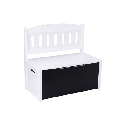 Tooky Toy medinė 3in1 žaislų dėžė, suoliukas su piešimo lenta 5 Tooky Toy medinė 3in1 žaislų dėžė, suoliukas su piešimo lenta 5
