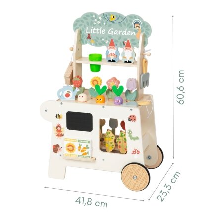 TOOKY TOY Sodo vežimėlis Parduotuvėlė Medinis Montessori 57 el. 5