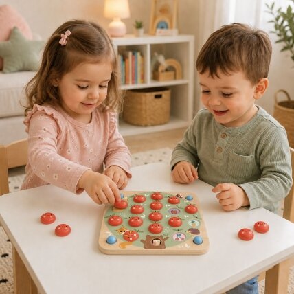 TOOKY TOY Atminties žaidimas Obuoliukai 6