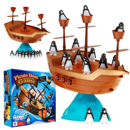 WOOPIE Vikrumo žaidimas „Pingvinų piratų laivas“