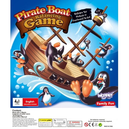 WOOPIE Vikrumo žaidimas „Pingvinų piratų laivas“ 11