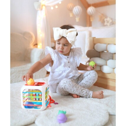 WOOPIE BABY sensorinis edukacinis veiklos kubas 1