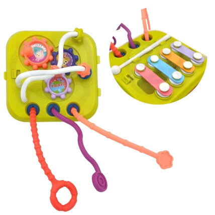 WOOPIE BABY sensorinis edukacinis veiklos kubas 7 WOOPIE BABY sensorinis edukacinis veiklos kubas 7