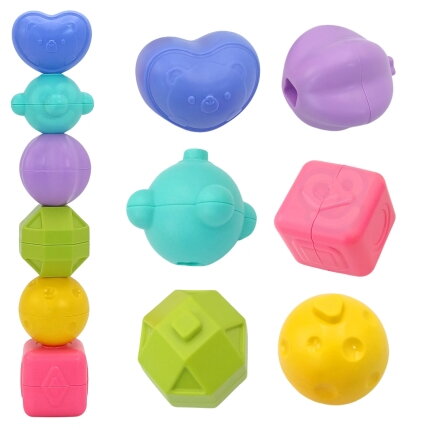 WOOPIE BABY sensorinis edukacinis veiklos kubas 8