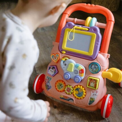 WOOPIE BABY Interaktyvi muzikinė vaikštynė-stumdukas + piešimo lentelė 3 WOOPIE BABY Interaktyvi muzikinė vaikštynė-stumdukas + piešimo lentelė 3