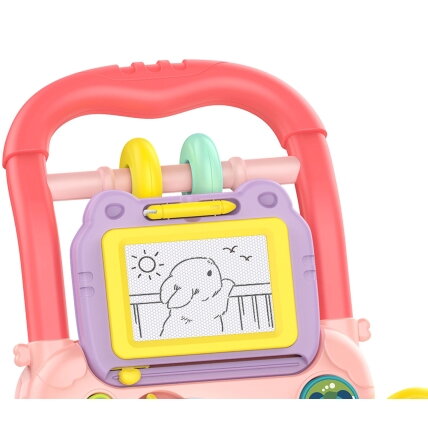 WOOPIE BABY Interaktyvi muzikinė vaikštynė-stumdukas + piešimo lentelė 9