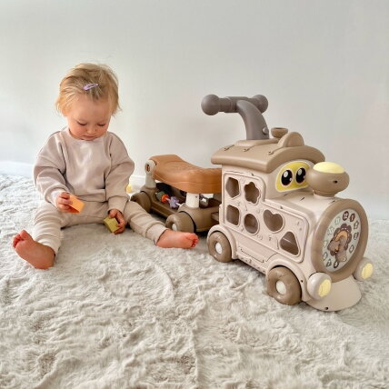 WOOPIE BABY interaktyvus traukinukas, stumdukas ir paspirtukas 3w1, lavinamasis, su garsais ir šviesomis 5 WOOPIE BABY interaktyvus traukinukas, stumdukas ir paspirtukas 3w1, lavinamasis, su garsais ir šviesomis 5