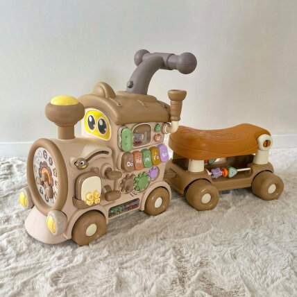 WOOPIE BABY interaktyvus traukinukas, stumdukas ir paspirtukas 3w1, lavinamasis, su garsais ir šviesomis 7 WOOPIE BABY interaktyvus traukinukas, stumdukas ir paspirtukas 3w1, lavinamasis, su garsais ir šviesomis 7