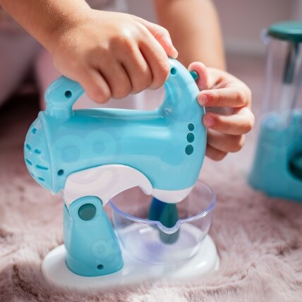 WOOPIE Vaikiškų buitinių prietaisų rinkinys 3in1 Maišytuvas Blenderis Virtuvinis kombainas 6 WOOPIE Vaikiškų buitinių prietaisų rinkinys 3in1 Maišytuvas Blenderis Virtuvinis kombainas 6