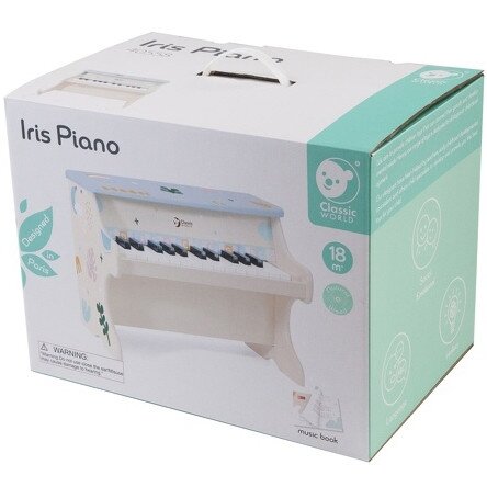 CLASSIC WORLD Muzikinis pianinas vaikams Mokymasis groti + knygelė 6
